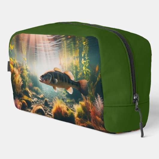 Onderwater grote mondbas toilettasje (Rechterhoek)