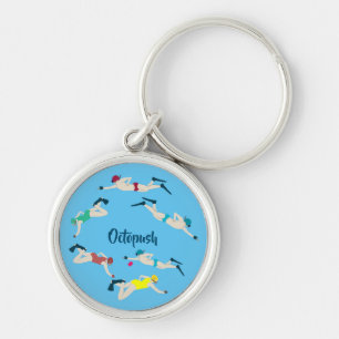 Onderwater Hockey Sleutelhanger