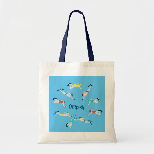 Onderwater Hockey Tote Bag (Voorkant)