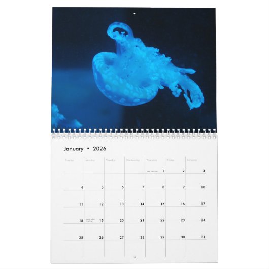 Onderwater Kalender (Jan 2026)