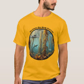 Onderwater Kelp Forest met vis en kreeft URM T-shirt (Voorkant)