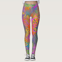 "Onderwater" kleurige leggings