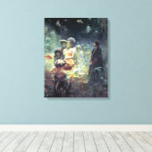 Onderwater Koninkrijk verpakt Canvas (Insitu (Houten vloer))