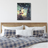 Onderwater Koninkrijk verpakt Canvas Afdruk (Insitu (Slaapkamer))