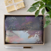 Onderwater Levendige Zee Turtle Decoupage Tissuepapier (Geschenk)