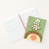 Onderwater Liefde: Leuke Kawaii Octopus Familie Notitieboek (Binnen)