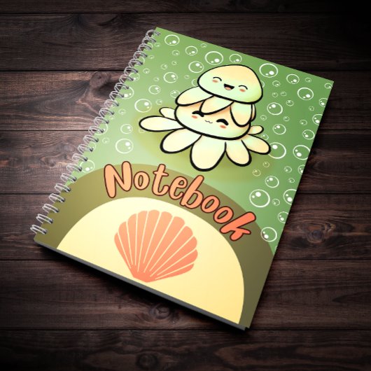 Onderwater Liefde: Leuke Kawaii Octopus Familie Notitieboek