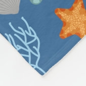 Onderwater Life Patroon Fleece Deken (Hoek)