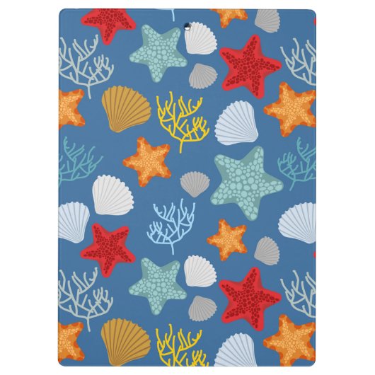 Onderwater Life Patroon Klembord (Achterkant)