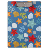 Onderwater Life Patroon Klembord (Voorkant)