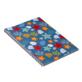 Onderwater Life Patroon Notitieboek (Rechterzijde)