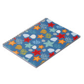 Onderwater Life Patroon Notitieboek (Linkerzijde)