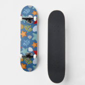 Onderwater Life Patroon Persoonlijk Skateboard (Voorkant)