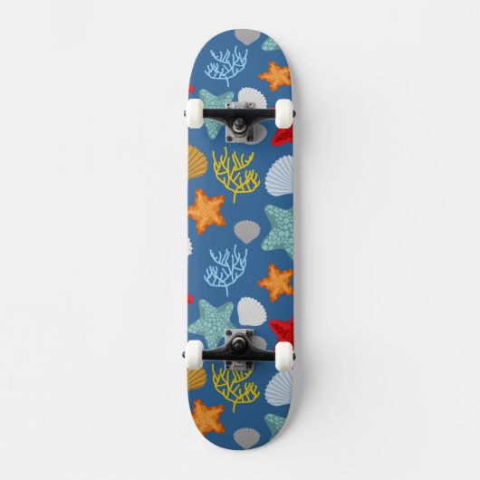 Onderwater Life Patroon Persoonlijk Skateboard (Voorkant)