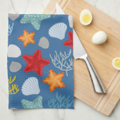 Onderwater Life Patroon Theedoek (Quarter Fold)