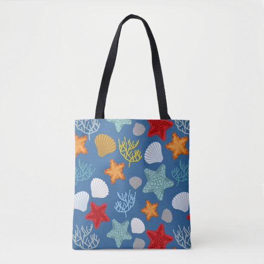 Onderwater Life Patroon Tote Bag (Voorkant)