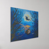 Onderwater Lobster Scuba Folie Afdrukken (Laagn)