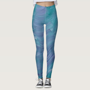 Onderwater Magie Unieke Kleurrijke Abstracte Kunst Leggings