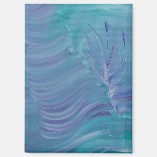 Onderwater Magie Unieke Kleurrijke Abstracte Kunst Magneet