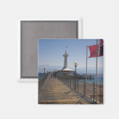 Onderwater Marinepark, observatietoren Magneet (Voorkant / Achterkant)