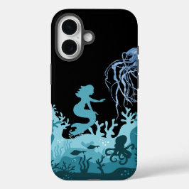 Onderwater Mermaid iPhone 16 Hoesje