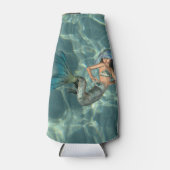 Onderwater Mermaid Flesjeskoeler (Voorkant)