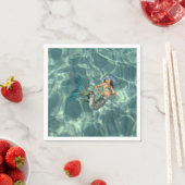 Onderwater Mermaid Servetten (Insitu)