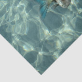 Onderwater Mermaid Tissuepapier (Detail)