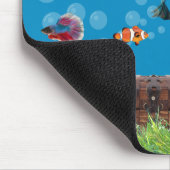 Onderwater Mermaid Treasure Hunt Fantasy Blue Muismat (Hoek)