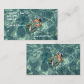 Onderwater Mermaid Visitekaartje (Voorkant / Achterkant)