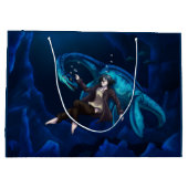 Onderwater met een Plesiosaurus Groot Cadeauzakje (Achterkant)