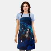 Onderwater met een Plesiosaurus Schort (Gedragen)