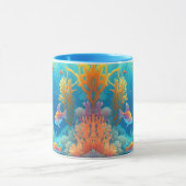 Onderwater met tropische vissen mok (Midden)