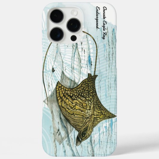 Onderwater Mooie handgeschilderde adelaarsrog Case-Mate iPhone Case (Achterkant)