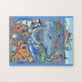 Onderwater Music Puzzle Legpuzzel (Horizontaal)