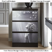 Onderwater Mystical Tranquil Zeemeermin V8 Decoupa Tissuepapier