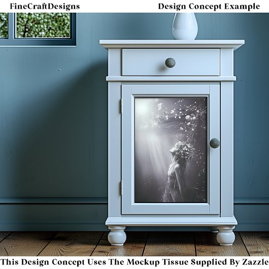 Onderwater Mystical Tranquil Zeemeermin V8 Decoupa Tissuepapier