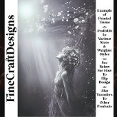 Onderwater Mystical Tranquil Zeemeermin V8 Decoupa Tissuepapier