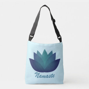 Onderwater Namaste Lotus Bloem Crossbody Tas