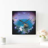 Onderwater oceaan, wandklok (Huis)