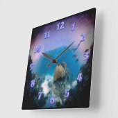 Onderwater oceaan, wandklok (Hoek)