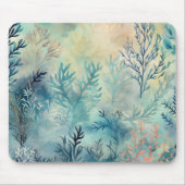 Onderwater Oceaan Zee Koraalrif Blauw Blauwgroen M Muismat (Voorkant)