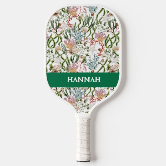 Onderwater Octopus Ocean Zee Pickleball Paddle (Voorkant)