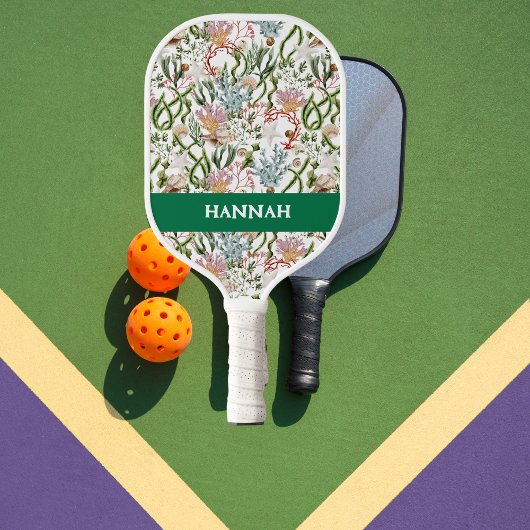 Onderwater Octopus Ocean Zee Pickleball Paddle