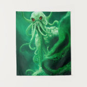 Onderwater ontmoet Cthulhu Wandkleed (Voorkant)