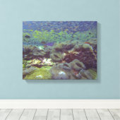 Onderwater Paradijs Similar Islands Thailand Canvas Afdruk (Insitu (Houten vloer))