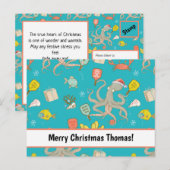 Onderwater Pickleball, Briefkaart (Voorkant / Achterkant)