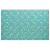 Onderwater Pickleball turquoise Stof (Fat Quarter)