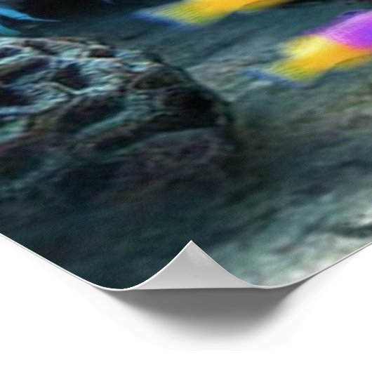 Onderwater Poster (Hoek)