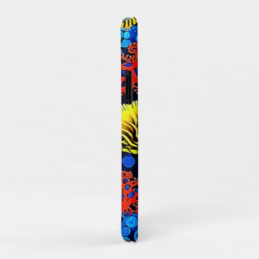 Onderwater Reef Life Bright Design Case-Mate iPhone Case (Achterkant/rechts)
